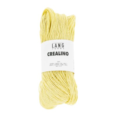 CREALINO Wolle von Lang Yarns PASTELLGELB 0013