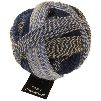 Crazy Zauberball 1153 2099_Pause in Blau von Schoppel Wolle