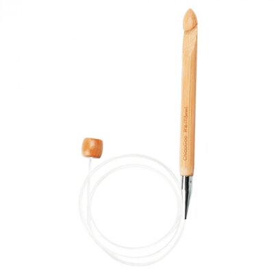 Häkelnadel Bamboo tunesisch flexibel (Länge: 80...