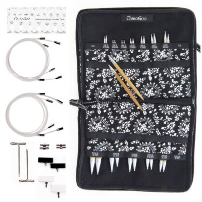 Nadelset auswechselbare Nadelspitzen SPIN Bamboo (Small)...
