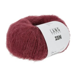ZEN Wolle von Lang Yarns WEINROT 0062