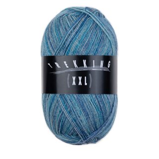 Trekking XXL Sockenwolle 4-fach 799 blau von Atelier Zitron, zitron wolle, Wolle Zitron