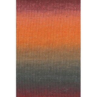 BABY COTTON COLOR BUNT/ORANGE von Lang Yarns