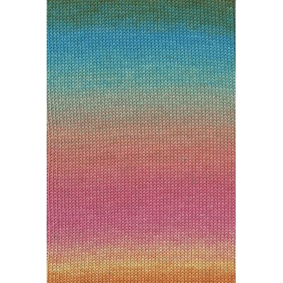 BABY COTTON COLOR TÜRKIS/PINK/GELB von Lang Yarns