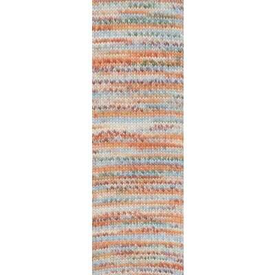 FOOTPRINTS orange-blau-grün von Lang Yarns