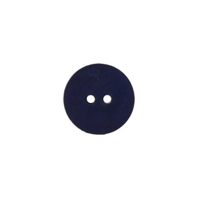 Nylon-Knopf, matt, 2-loch blau-marine 143
