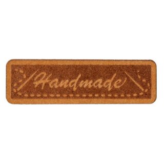 Union Knopf Zierteil "Handmade"