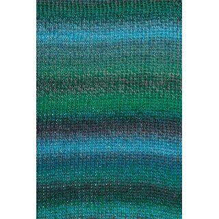 Zauberball Crazy von Schoppel Wolle Cool Botanical Garden Inspiratiom Kieran Foley 2542_