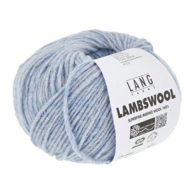 LAMBSWOOL - JEANS HELL MÉLANGE von Lang Yarns