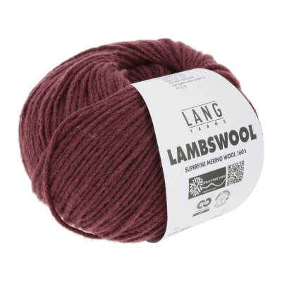 LAMBSWOOL - BORDEAUX MÉLANGE von Lang Yarns