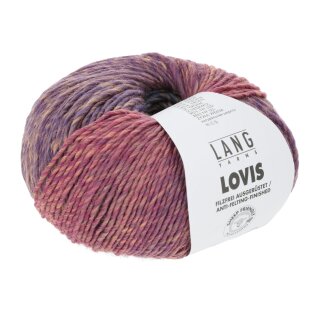 LOVIS - FUCHSIA/BLAU/ORANGE von Lang Yarns