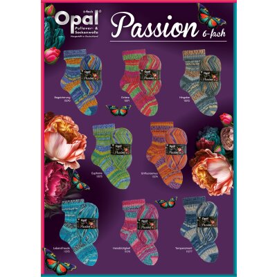 Passion - 6-fach Wolle von Opal