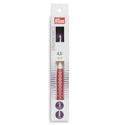 Prym Ergonomics - Wollhäkelnadel 4,0