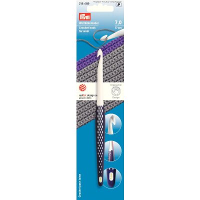 Prym Ergonomics - Wollhäkelnadel 7,0