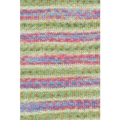 ARTSY von LangYarns GREEN/ROSE 0002