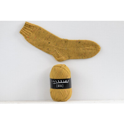 Trekking XXL 4-fach Tweed von Atelier Zitron 313 maisgelb