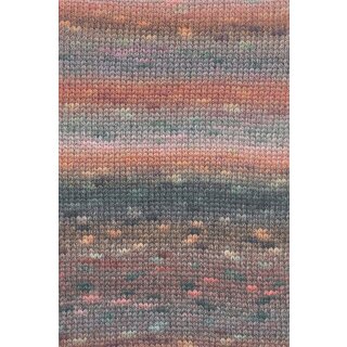 MAGNOLIA Wolle von Lang Yarns ORANGE/ROT/GRAU 0002