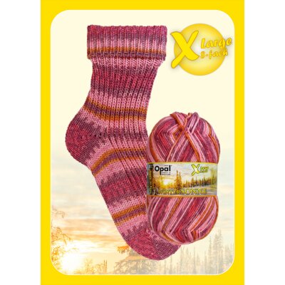 Xlarge Wintersonne 8-fach - Wolle von Opal Leuchtfeuer 32