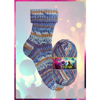 Festival 6-fach - Wolle von Opal Eimtrittsbändchen 24