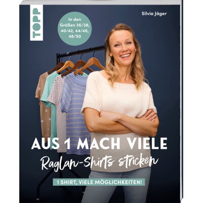 AUS 1 MACH VIELE - Raglan-shirts stricken