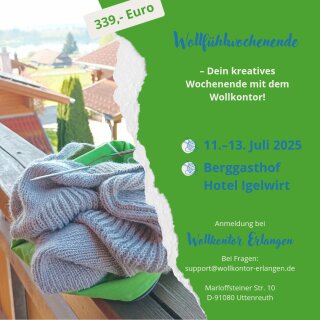 Wollfühlwochenende - Wollkontor on Tour
