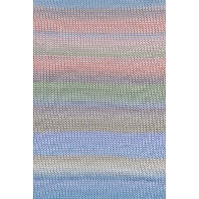 AURORA - Wolle von Lang Yarns blau/grün/lachs/sand 0003