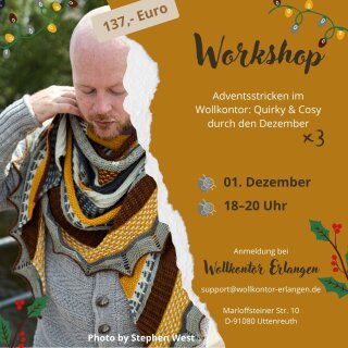 ADVENTSSTRICKEN - Quirky und Cozy durch den Advent