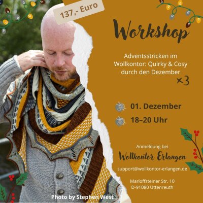 ADVENTSSTRICKEN - Quirky und Cozy durch den Advent