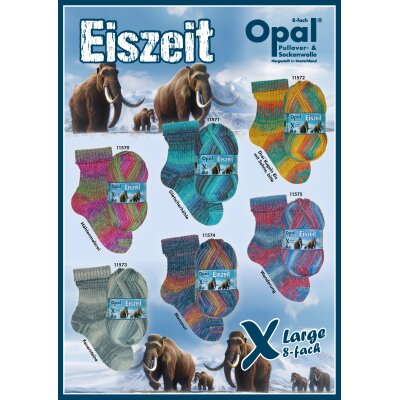 XLarge Eiszeit - Wolle von Opal