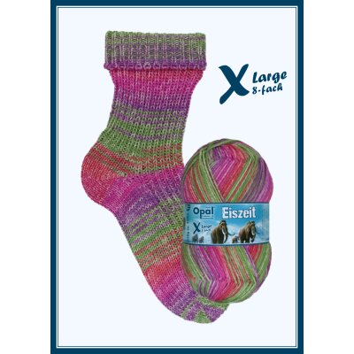 XLarge Eiszeit - Wolle von Opal Höhlenmalerei 11570