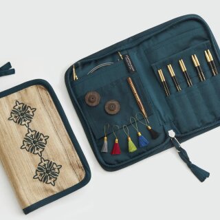 Lantern Moon Nadel-Set - Legacy Ebenholz, 13cm - 5 Spitzen, 3,25 - 5mm