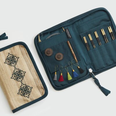 Lantern Moon Nadel-Set - Legacy Ebenholz, 13cm - 5 Spitzen, 3,25 - 5mm