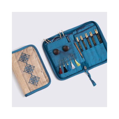 Lantern Moon Nadel-Set - Charm Ebenholz, 13cm - 5 Spitzen, 3,00 - 5mm