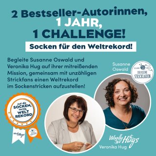 Wolly Hugs Weltrekord Sockenwolle - Wolle von Wolly Hugs