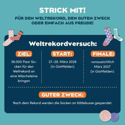 Wolly Hugs Weltrekord Sockenwolle - Wolle von Wolly Hugs