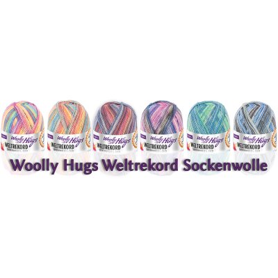 Wolly Hugs Weltrekord Sockenwolle - Wolle von Wolly Hugs