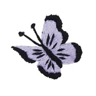 Schmetterlinge, bunt, Stick & Stitch Packung, wasserlöslich, Stickvorlage von Rico