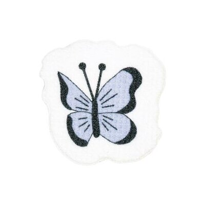 Schmetterlinge, bunt, Stick & Stitch Packung, wasserlöslich, Stickvorlage von Rico