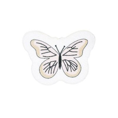 Schmetterlinge, bunt, Stick & Stitch Packung, wasserlöslich, Stickvorlage von Rico