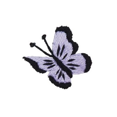 Schmetterlinge, bunt, Stick & Stitch Packung, wasserlöslich, Stickvorlage von Rico