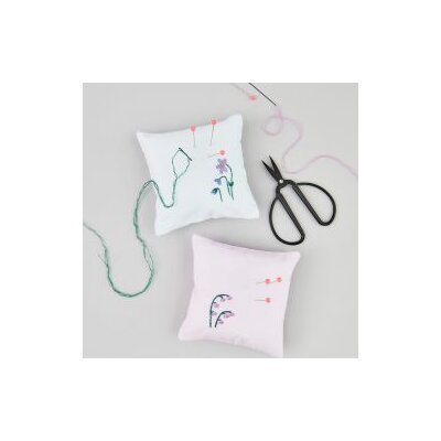 Blümchen, bunt, Stick & Stitch, wasserlöslich, Stickvorlage von Rico