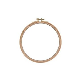 Stickring, Durchmesser 12,5cm, Höhe 8mm, Buchenholz...