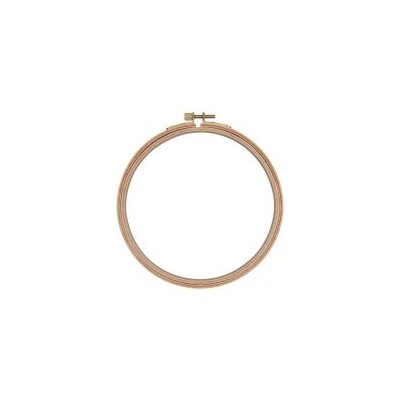 Stickring, Durchmesser 12,5cm, Höhe 8mm, Buchenholz von Rico