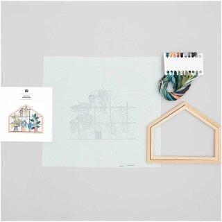 Stickbild Urban Jungle incl. Rahmen von Rico