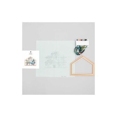 Bild Urban Jungle, klein, Stickpackung incl. Rahmen von Rico