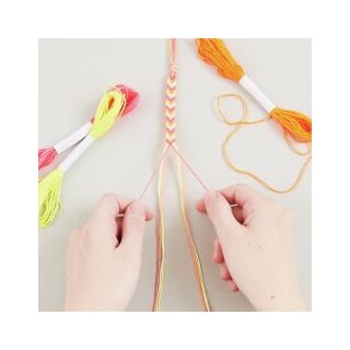 DIY Freundschaftsbänder Set, Neon Colours von Rico