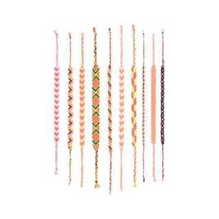 DIY Freundschaftsbänder Set, Neon Colours von Rico