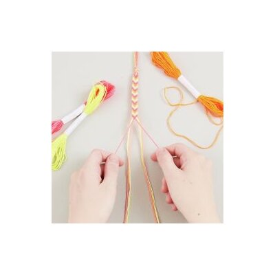 DIY Freundschaftsbänder Set, Neon Colours von Rico