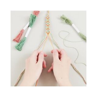 DIY Freundschaftsbänder Set, Neon Mix von Rico