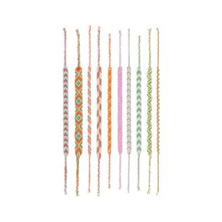 DIY Freundschaftsbänder Set, Neon Mix von Rico